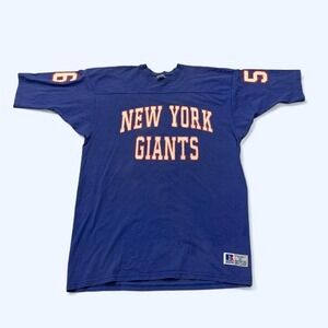 Vintage New York Giants 56 Lawrence Taylor Jersey T-Shirt Sz XL